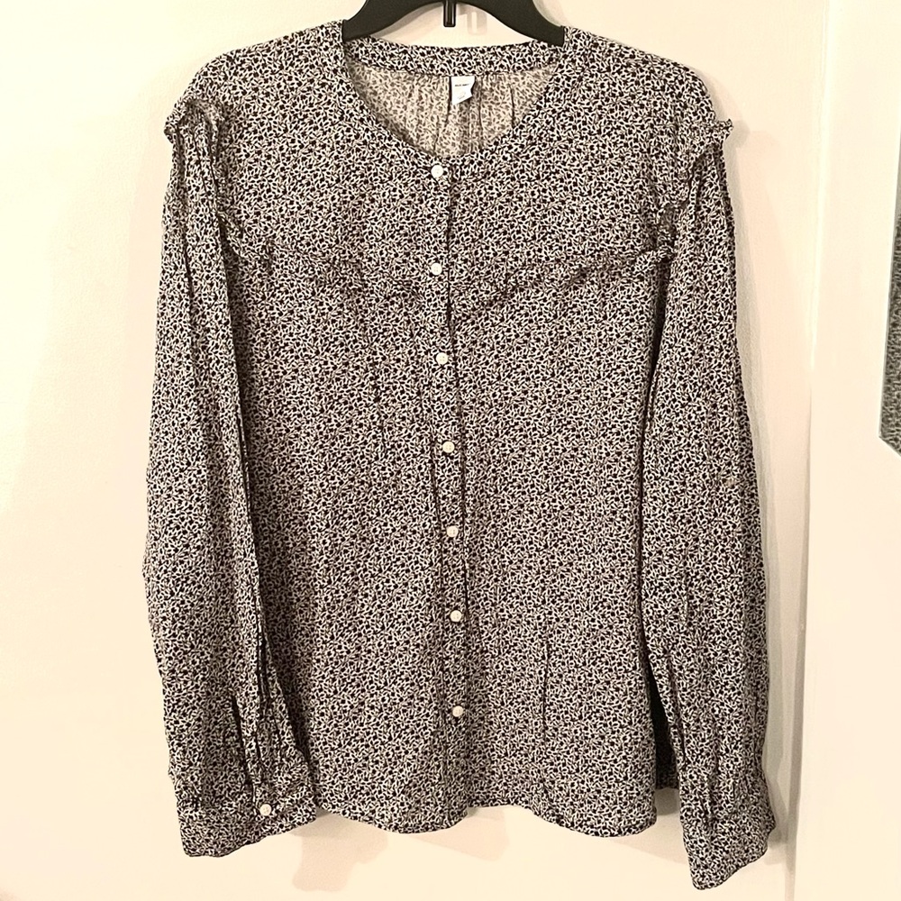 Old Navy Ruffle Blouse - Picture 2 of 6